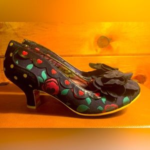 Irregular Choice Carousel heels. Sz Euro 40.  Worn twice.  Excellent condition!